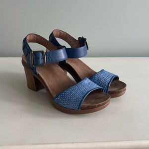 Dansko blue sandals